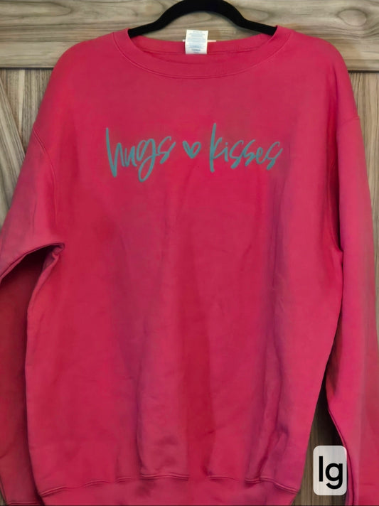 Hugs & Kisses Sweatshirt - Lg -  The InvenTORI Nook