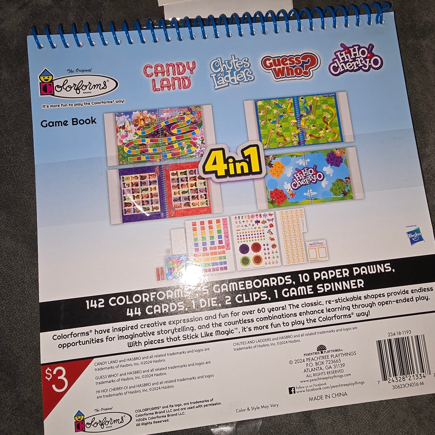 4 in 1 Board Game Junior Edition W/ Guess Who -  The InvenTORI Nook