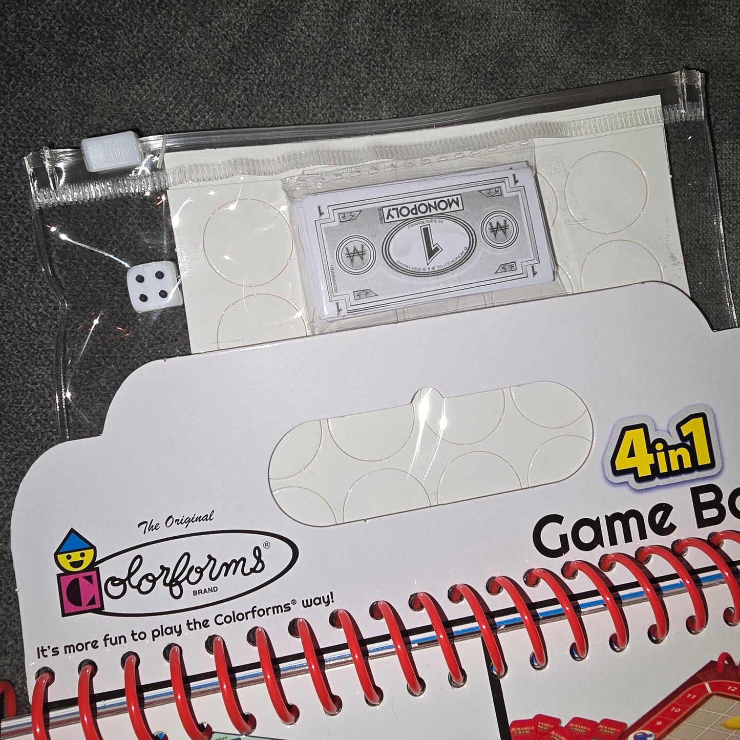 4 in 1 Board Game Junior Edition W/ Monopoly -  The InvenTORI Nook