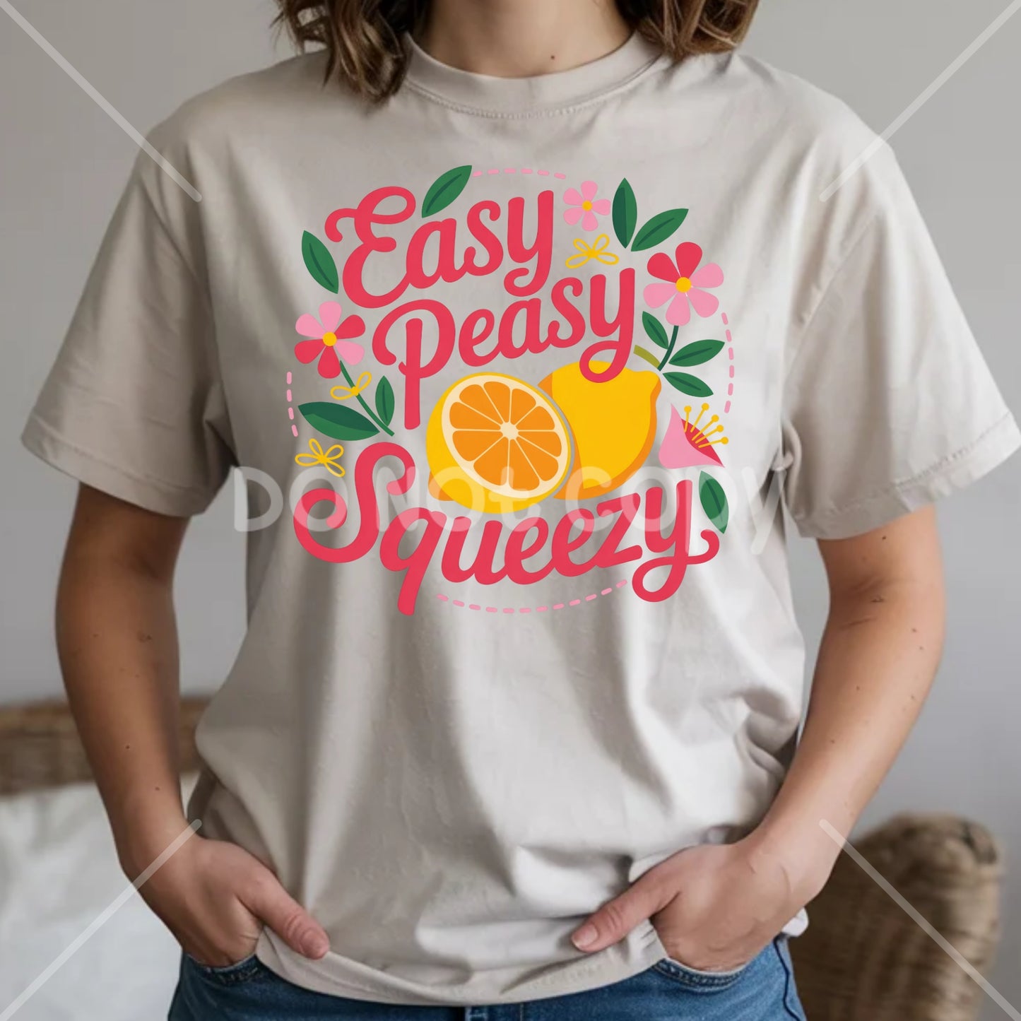 Easy Peasy Lemon Squeezy | Pick Your Style Graphic Top