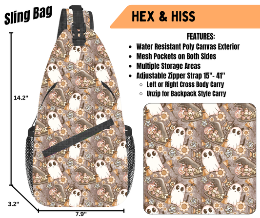 Preorder! Closes 6/22. ETA Sept. Hex & Kiss Sling Bag
