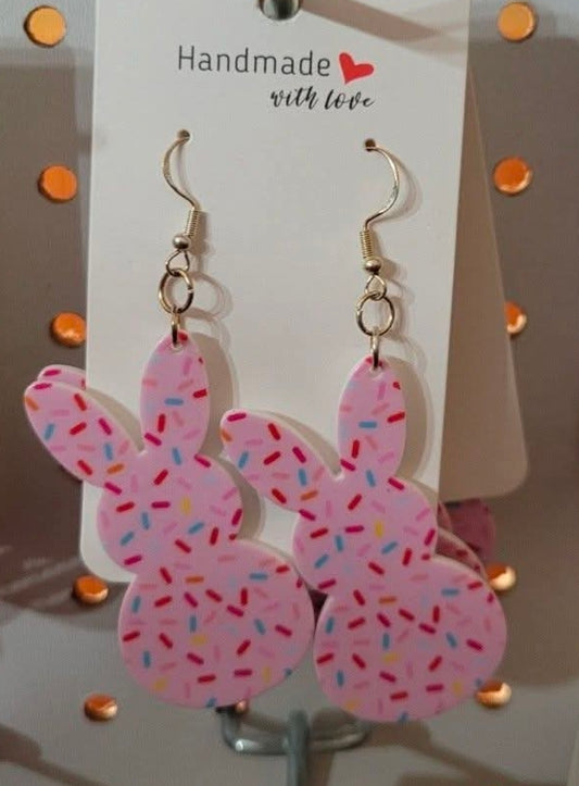 Sprinkle Bunny Earrings
