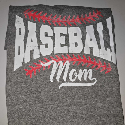 Baseball Mom Tee - XL -  The InvenTORI Nook