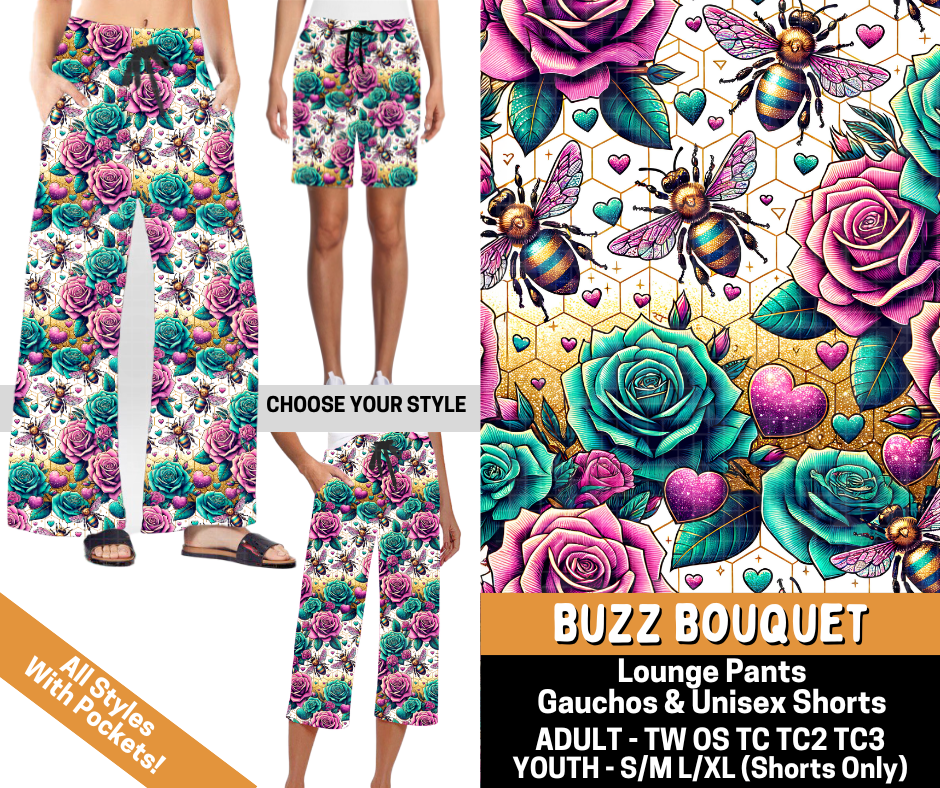 Preorder! Closes 6/1. ETA Sept. Buzz Bouquet Combo Lounge Lengths
