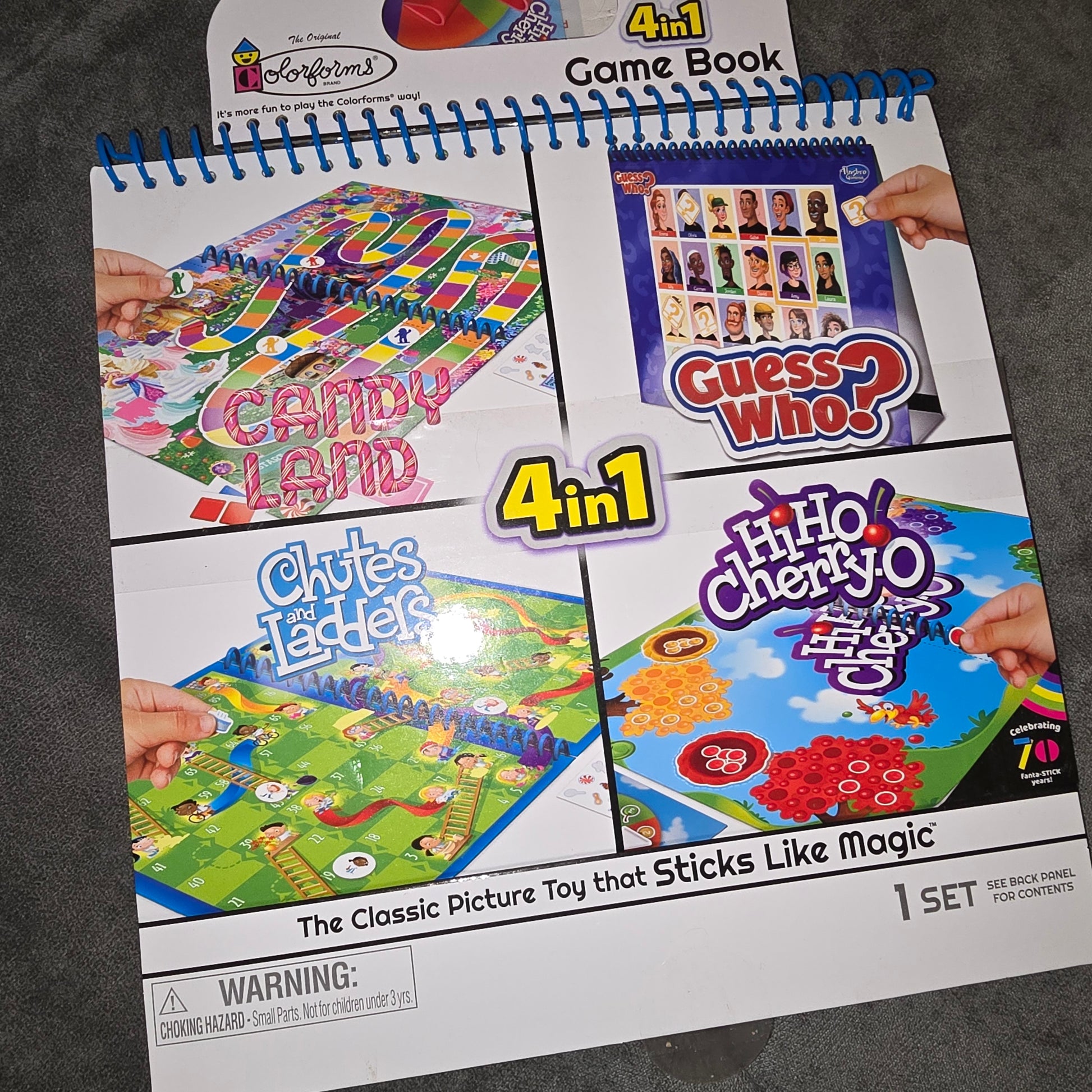4 in 1 Board Game Junior Edition W/ Guess Who -  The InvenTORI Nook