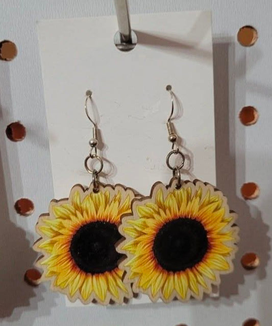 Sunflower Earrings
