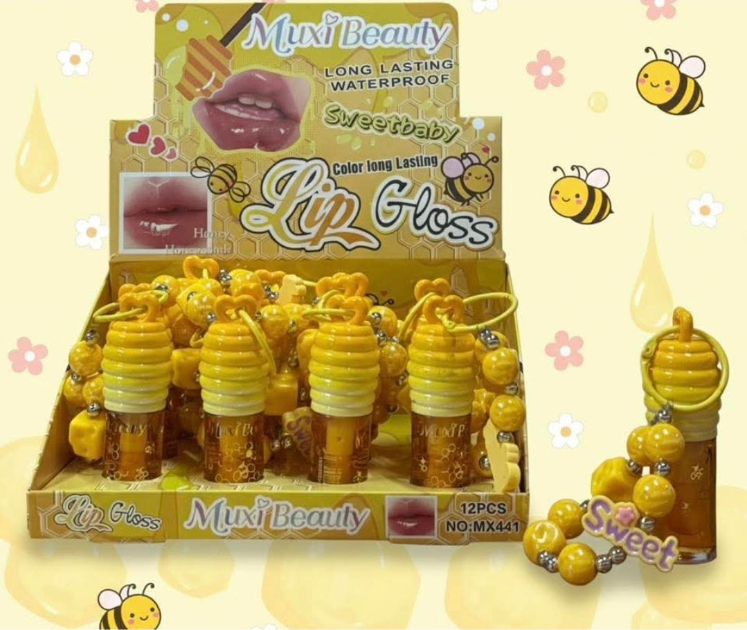 Honey Keychain Lipgloss -  The InvenTORI Nook