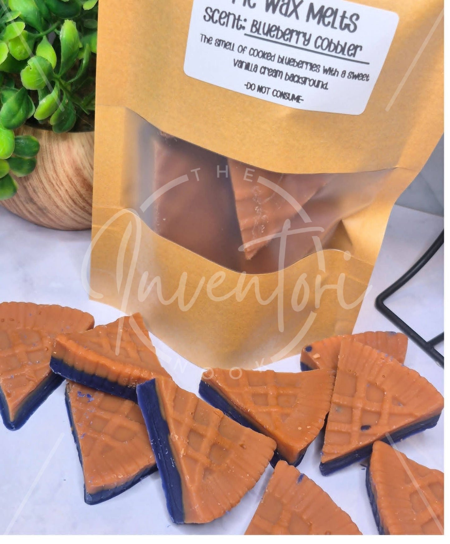 Blueberry Cobler Wax Melt Food Looking Melts