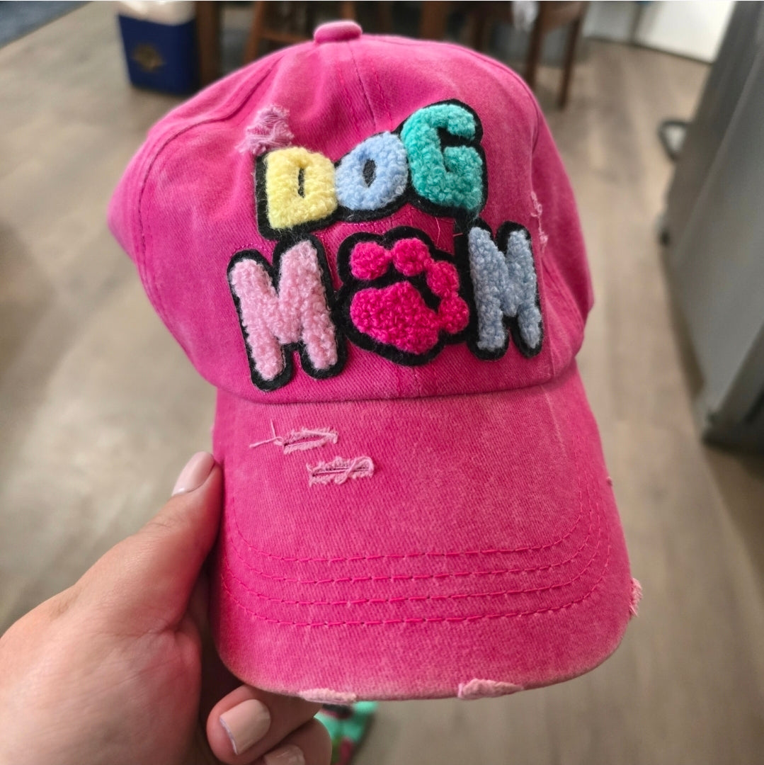 Dog Mom Patched Hat -  The InvenTORI Nook