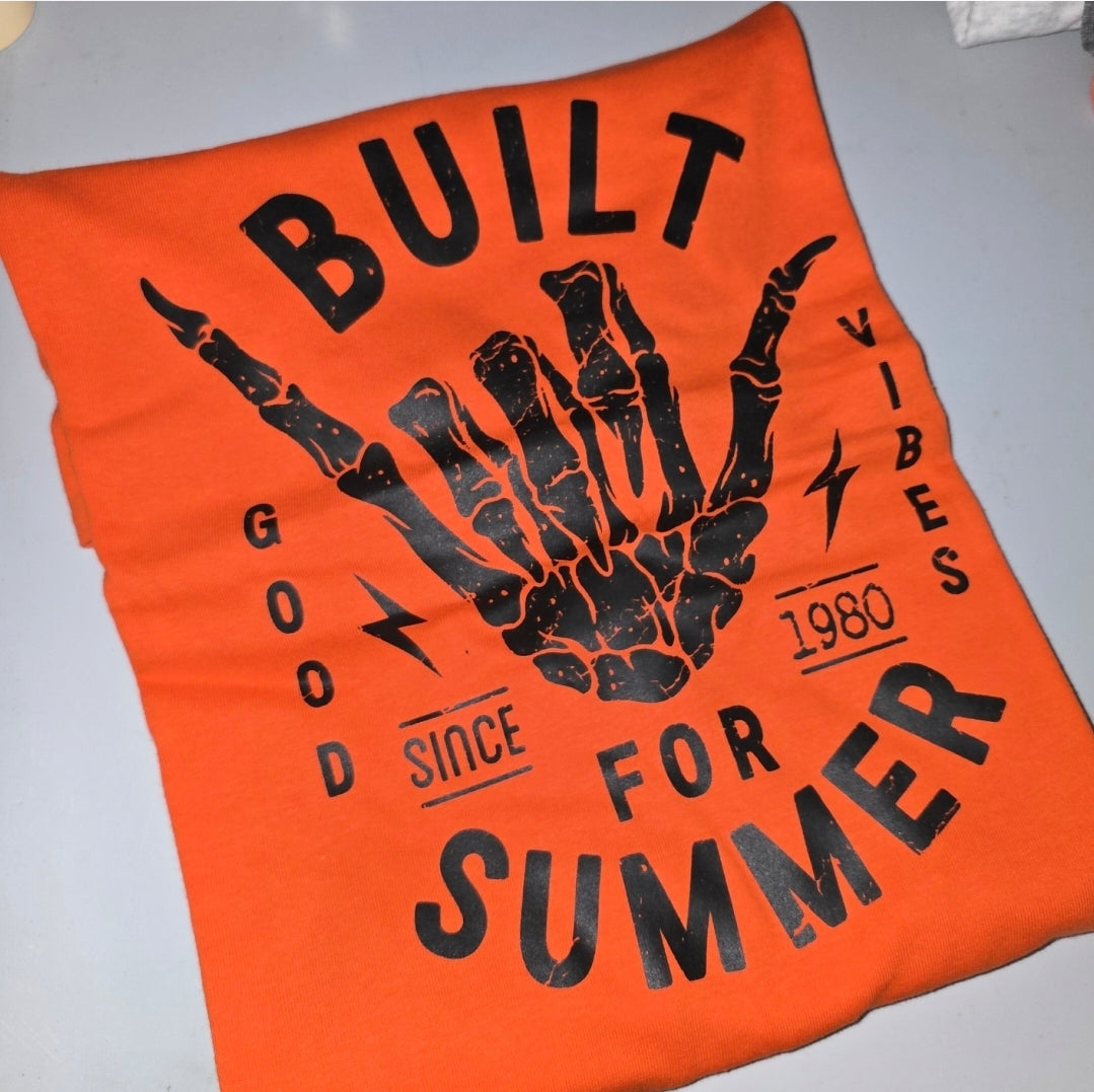 Built For Summer Tee - Lg -  The InvenTORI Nook