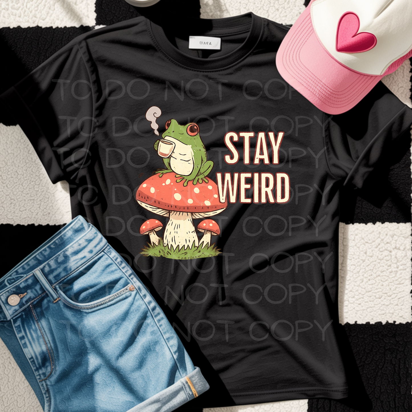 Stay Weird | Pick Your Style Graphic Top