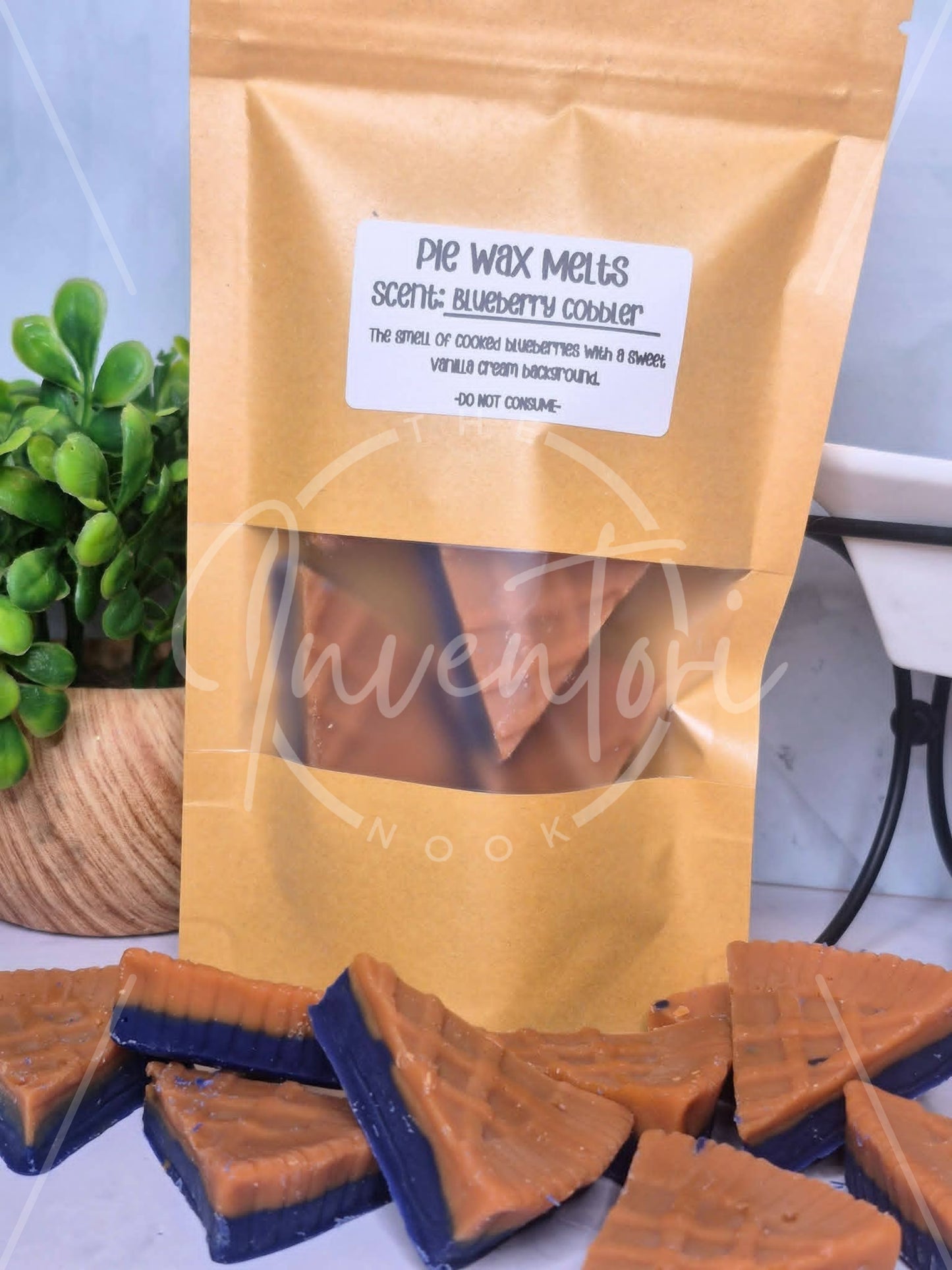Blueberry Cobler Wax Melt Food Looking Melts