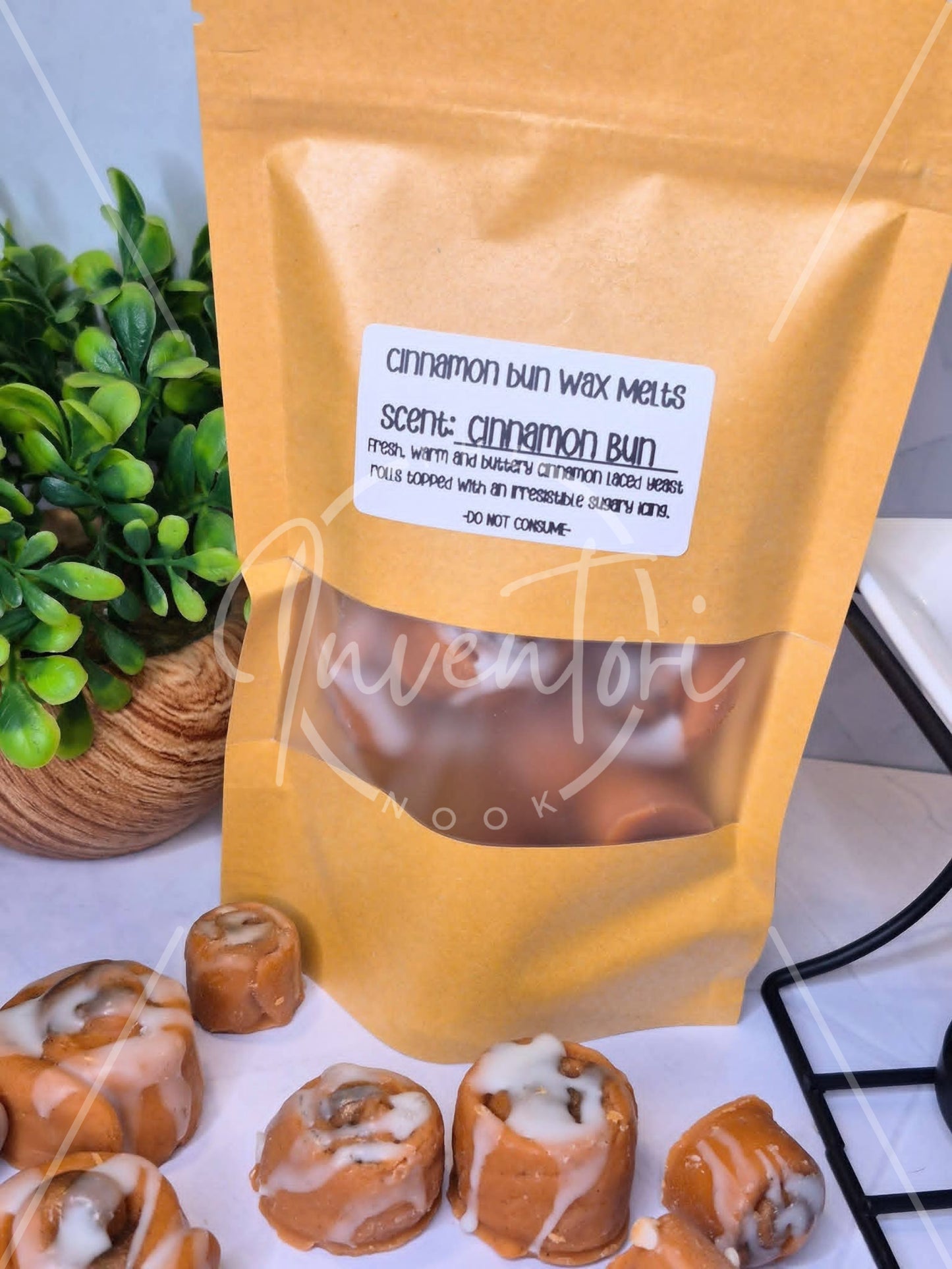 Cinnamon Roll Wax Melt Food Looking Melts