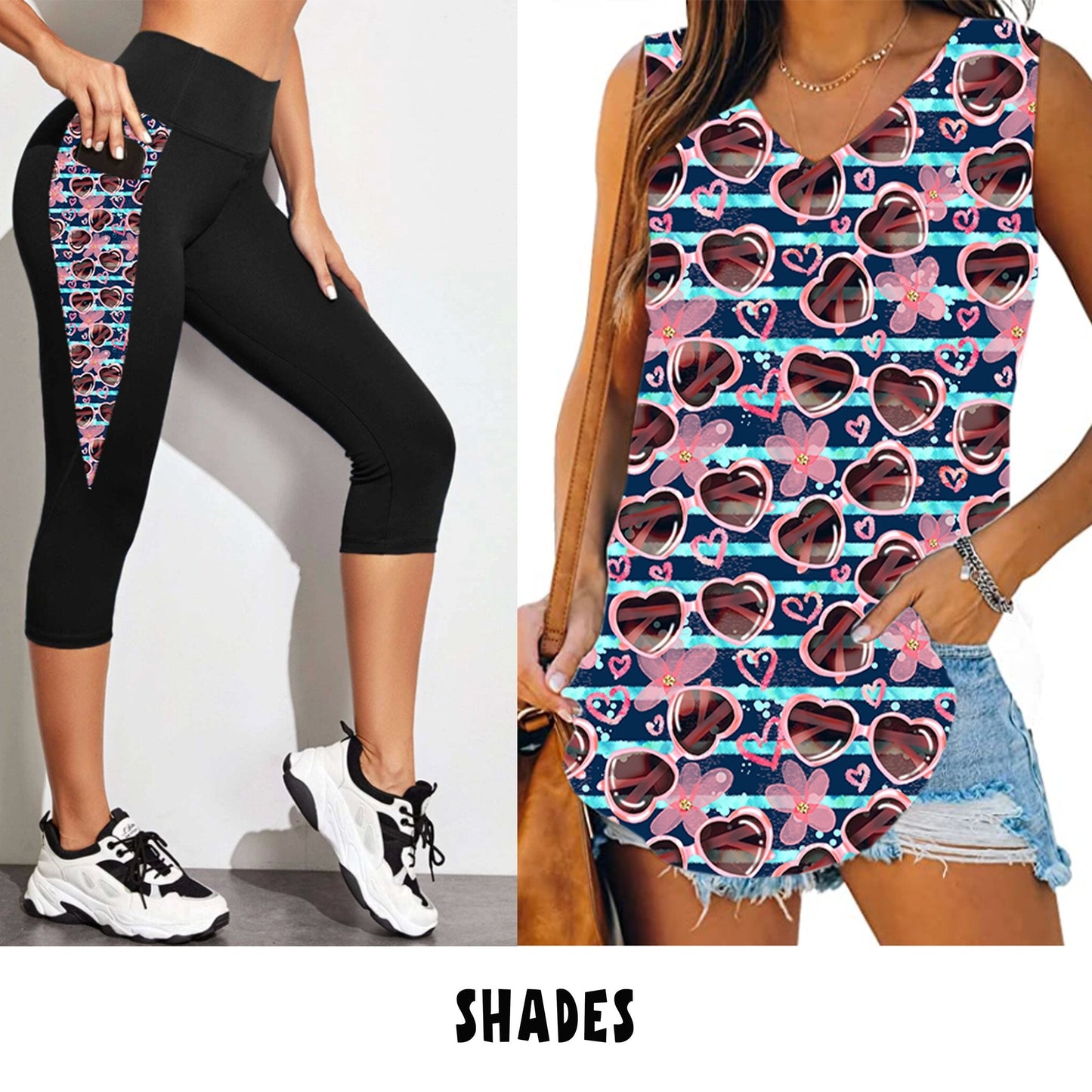 PPO RUN-SHADES CAPRI/LEGGING