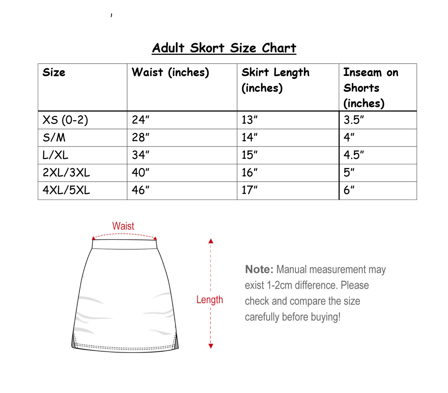 Baby Y Skort