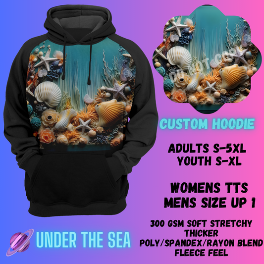 3D ART HOODIE RUN-UNDER THE SEA