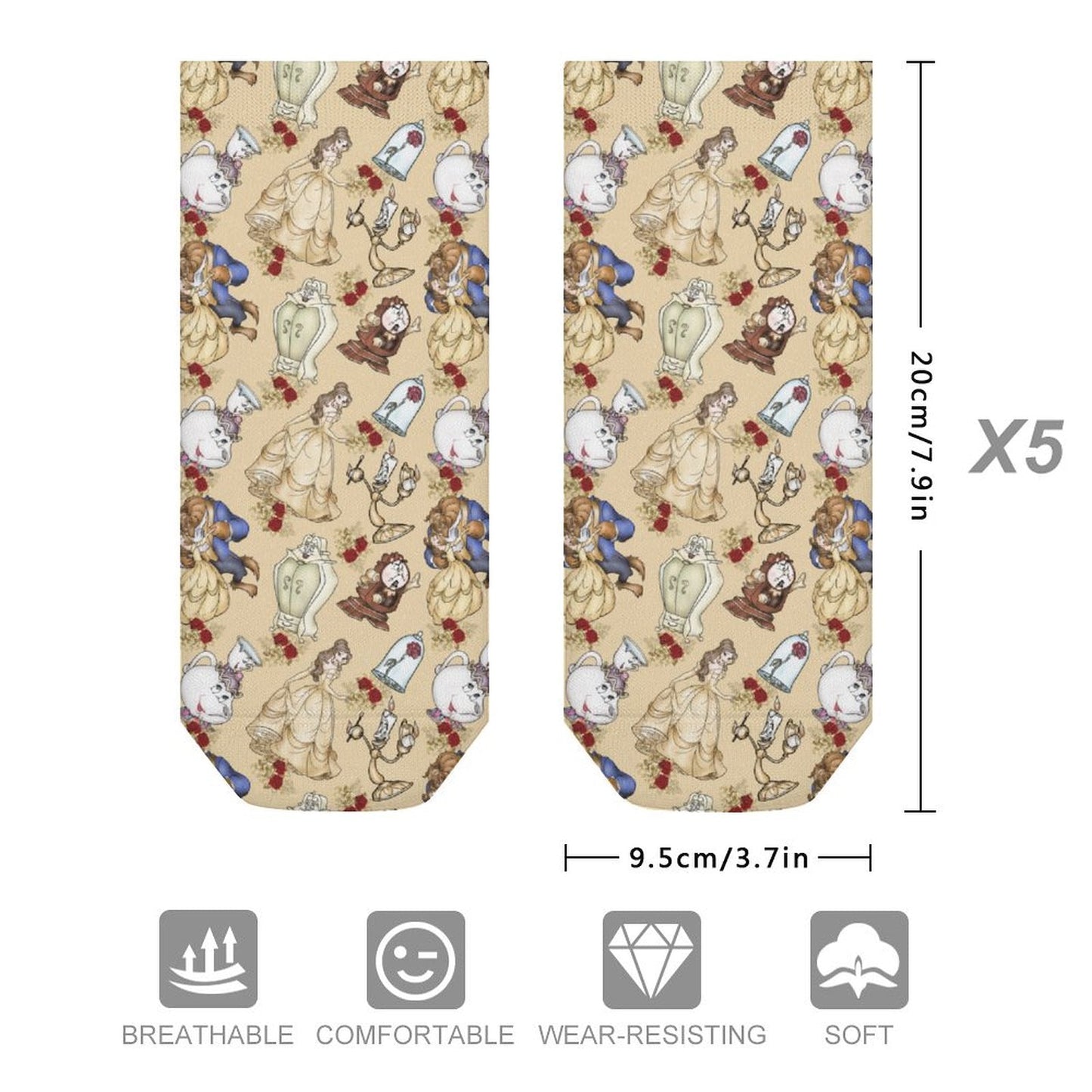 HIPPY CLOVER - CUSTOM PRINTED SOCKS ROUND 2